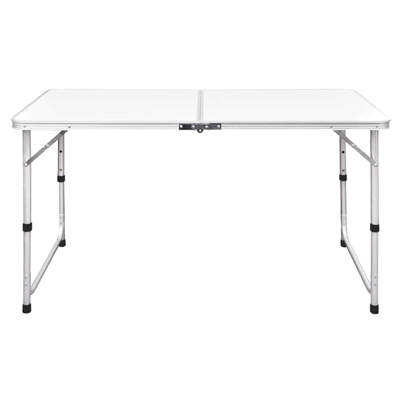 Load image into Gallery viewer, Vidaxl campingtafel inklapbaar en verstelbaar 120x60 cm aluminium
