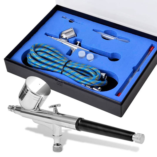Vidaxl airbrush set 0,2 0,3 0,5 mm mondstukken