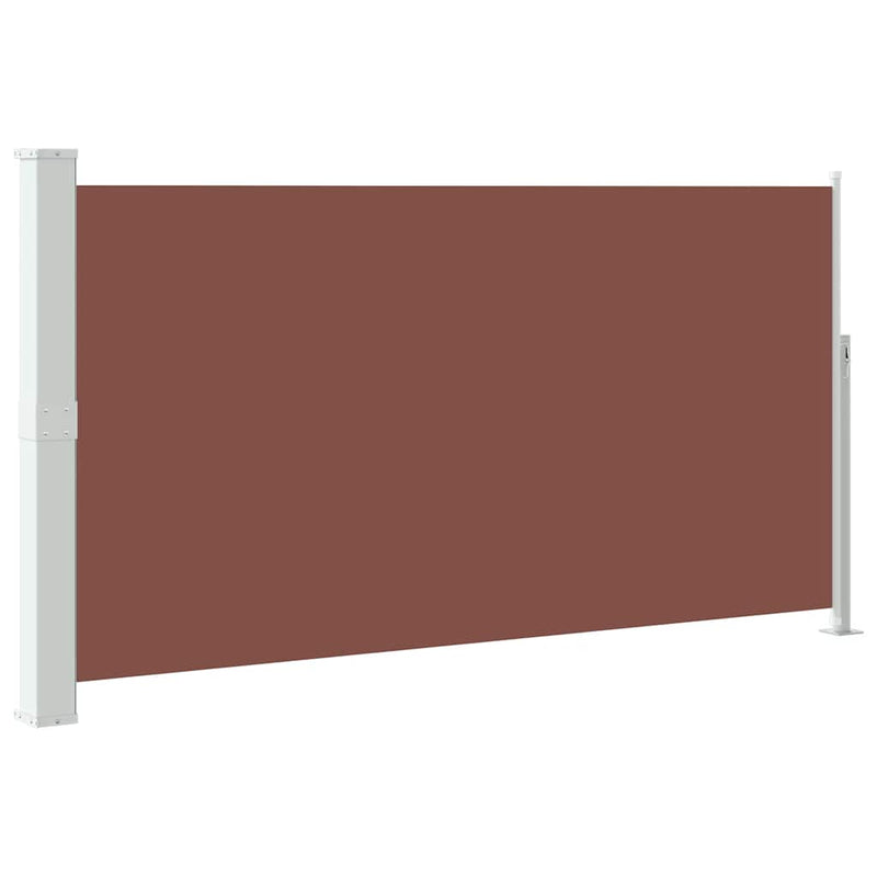 Load image into Gallery viewer, Vidaxl tuinscherm uittrekbaar 160x300 cm bruin
