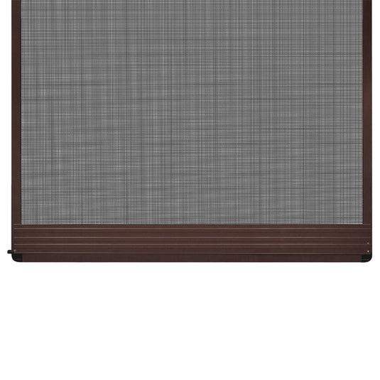 VidaXL Hordeur met scharnieren 100x215 cm bruin