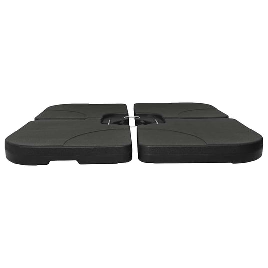 Vidaxl parasolvoet draagbaar gevuld met zand water 60 l