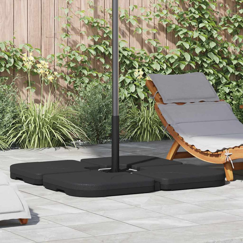 Load image into Gallery viewer, Vidaxl parasolvoet draagbaar gevuld met zand water 60 l
