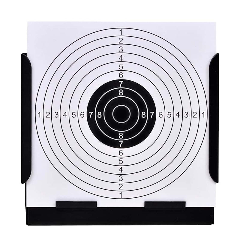 Load image into Gallery viewer, Vidaxl schietkast vierkant met 100 papieren targets 14 cm
