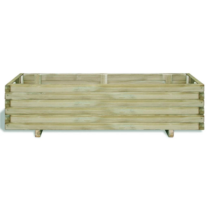 Load image into Gallery viewer, VidaXL Plantenbak verhoogd rechthoekig 120x40x30 cm hout
