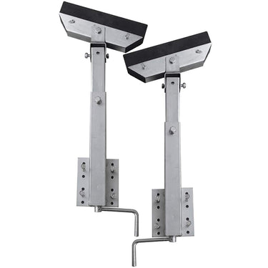 Vidaxl stalen frame ondersteuning voor de boot aanhanger 63-88 cm (set van 2)