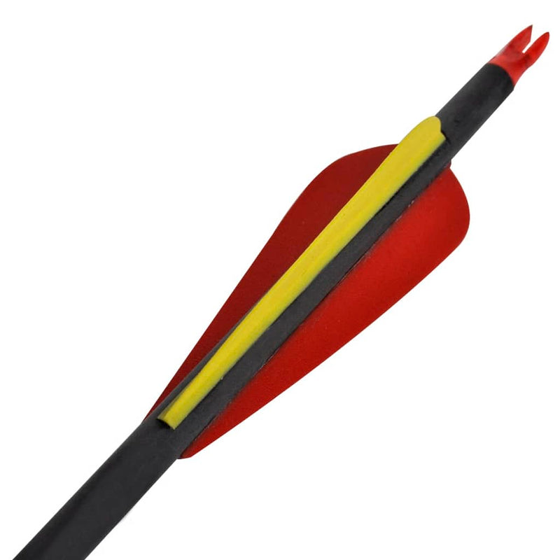 Load image into Gallery viewer, Vidaxl pijlen voor recurveboog standaard 30 0,76 cm koolstof 12 stuks
