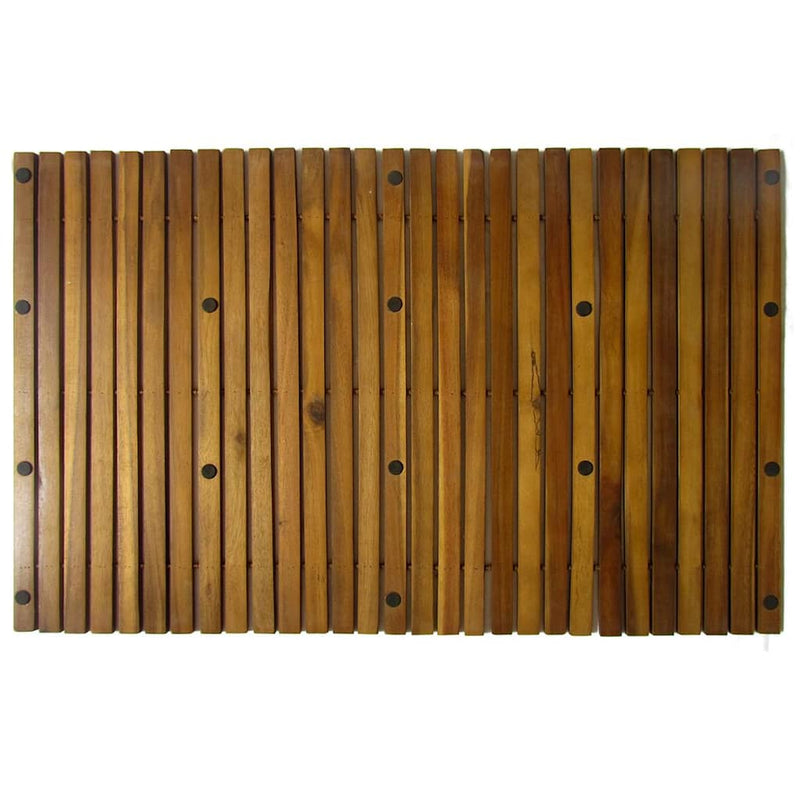 Load image into Gallery viewer, Vidaxl badmat acaciahout 80 x 50 cm 2 stuks
