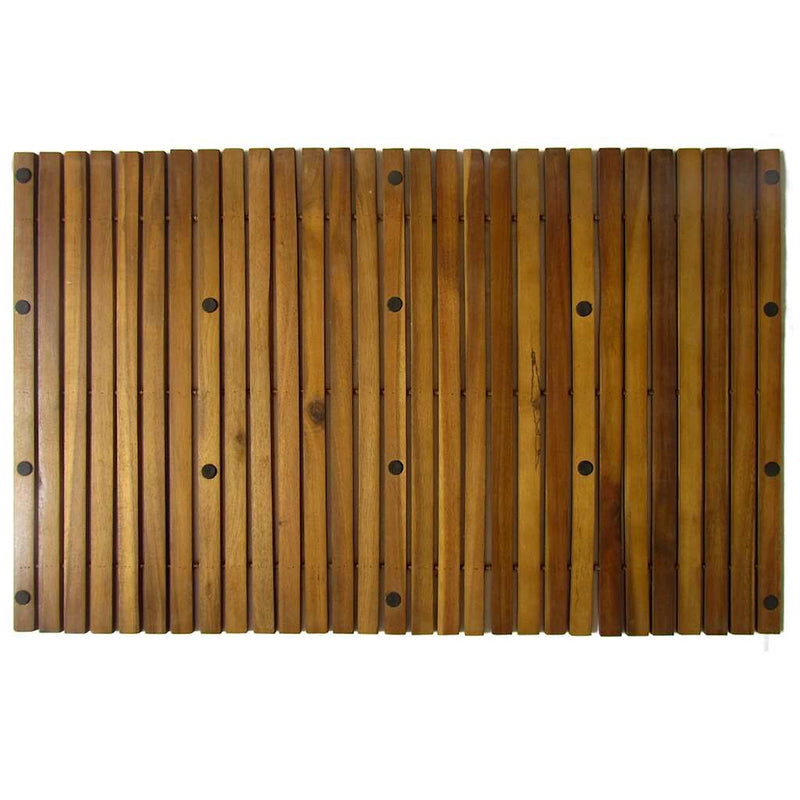 Load image into Gallery viewer, Vidaxl badmat acaciahout 80 x 50 cm 3 stuks
