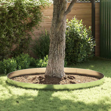 Vidaxl 10 st grasboord flexibel 100x14 cm gegalvaniseerd staal