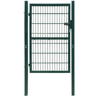 Vidaxl 2d hekpoort (enkel) groen 100x120 cm