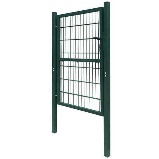 Vidaxl 2d hekpoort (enkel) groen 100x160 cm