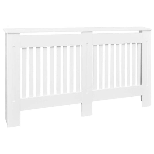 Vidaxl radiatorombouw 152 cm mdf wit