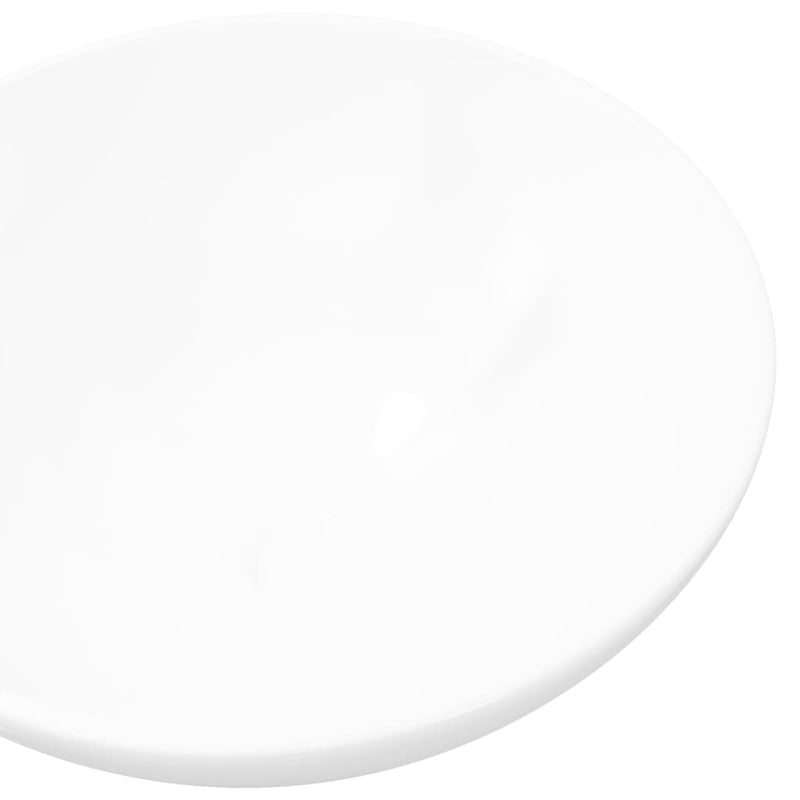 Load image into Gallery viewer, Vidaxl wastafel rond keramiek wit
