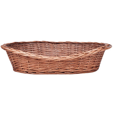 Vidaxl hondenmand huisdierenbed 50 cm natuurlijk wilgen