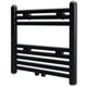 Vidaxl radiator handdoekenrek recht 480x480 mm zwart