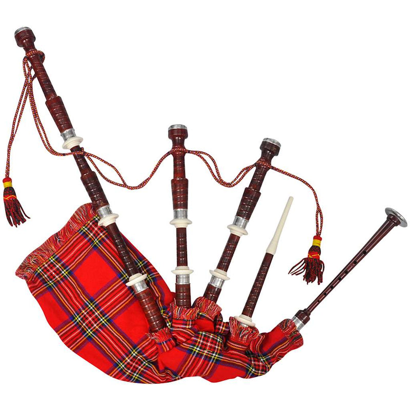 Afbeelding laden in galerijviewer, Vidaxl doedelzak schots great highland royal stewart tartan rood
