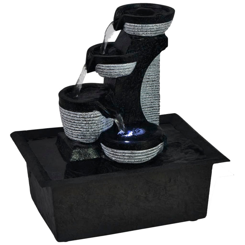 Load image into Gallery viewer, Vidaxl binnenfontein met led-verlichting polyresin

