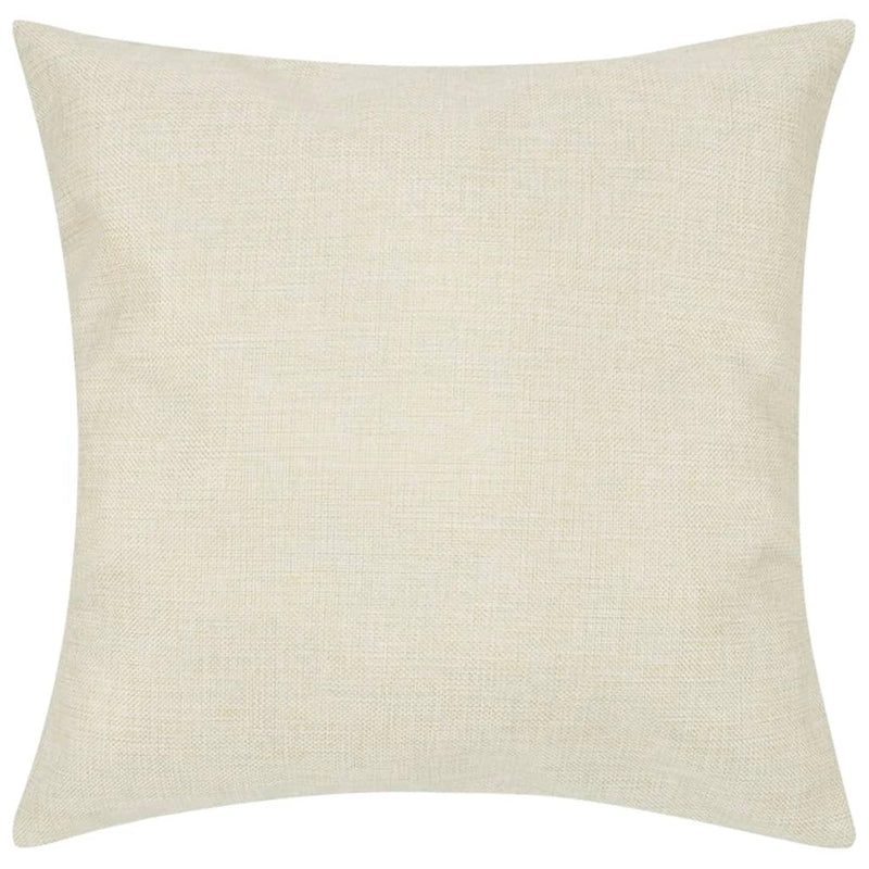 Load image into Gallery viewer, VidaXL Kussenhoezen linnen look 80 x 80 cm beige 4 stuks
