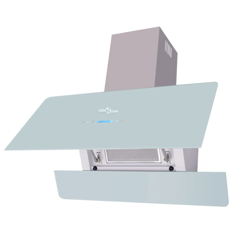 Load image into Gallery viewer, Vidaxl afzuigkap met aanraakscherm 900 mm wit
