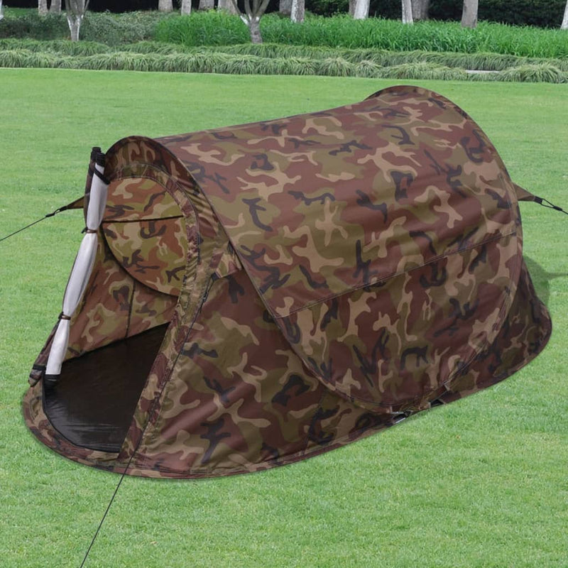 Load image into Gallery viewer, VidaXL Tent pop-up 2-persoons camouflage
