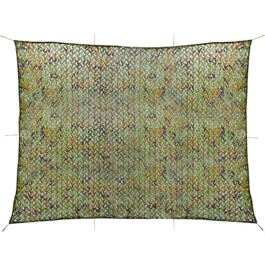 VidaXL Camouflagenet met opbergzak 3x4 m