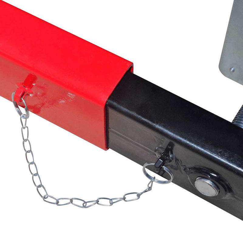 Load image into Gallery viewer, Vidaxl dwarsbalk adapter 2 ton rood
