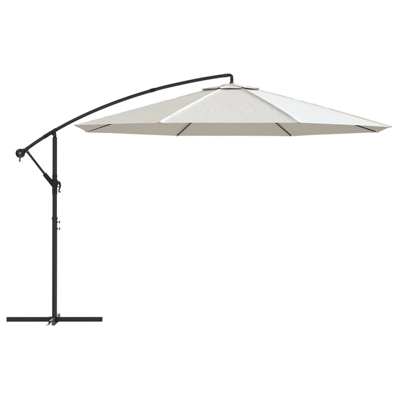 Load image into Gallery viewer, VidaXL Zweefparasol 3,5 m zandwit
