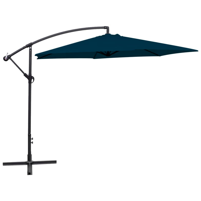 Load image into Gallery viewer, Vidaxl zweefparasol 3 m blauw
