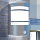 Vidaxl buitenwandlamp met sensor rvs