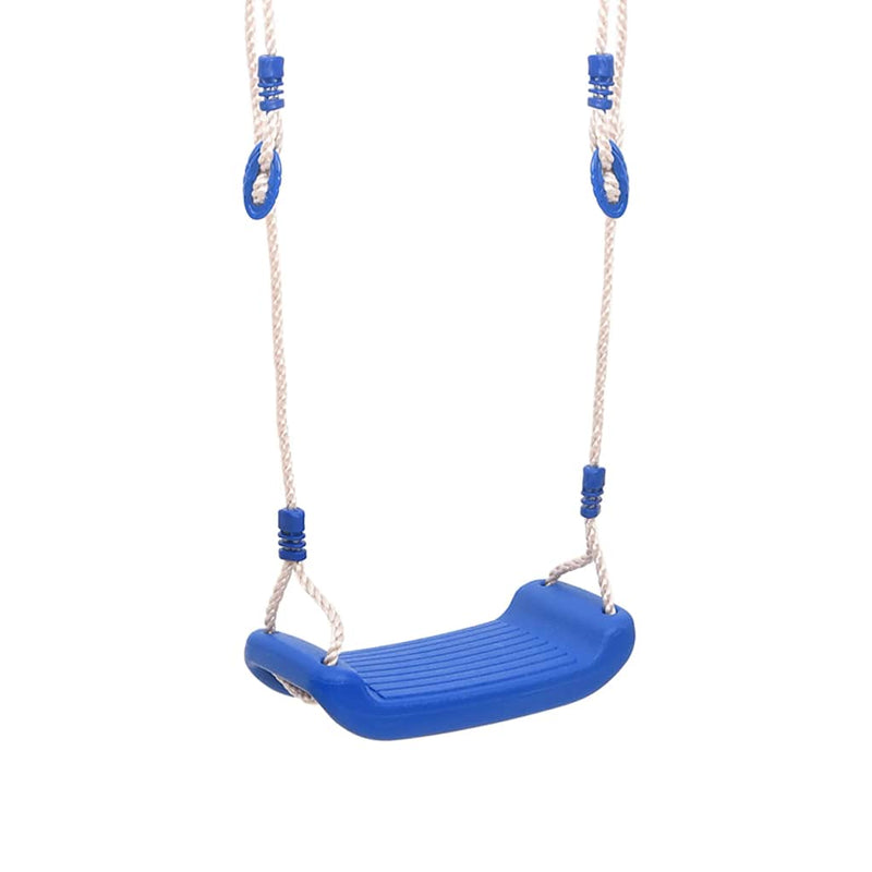 Load image into Gallery viewer, Vidaxl schommelzitjes met touw 2 st 38x16 cm polyetheen blauw

