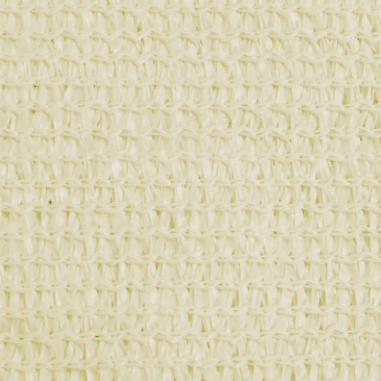 VidaXL Zonnescherm HDPE rechthoekig 4x6 m crémekleurig