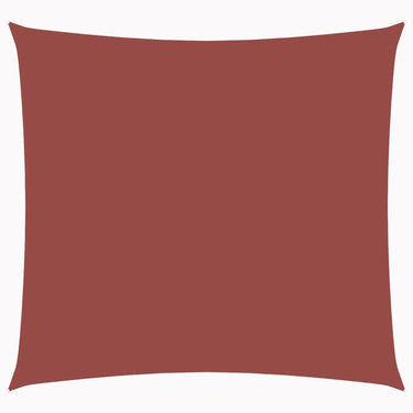 Vidaxl zonnescherm vierkant 3,6x3,6 m oxford stof terracottakleur