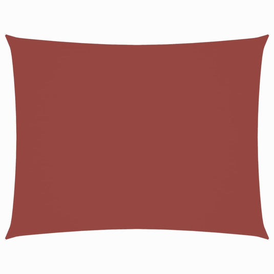 Vidaxl zonnescherm rechthoekig 2x4 m oxford stof terracottakleur