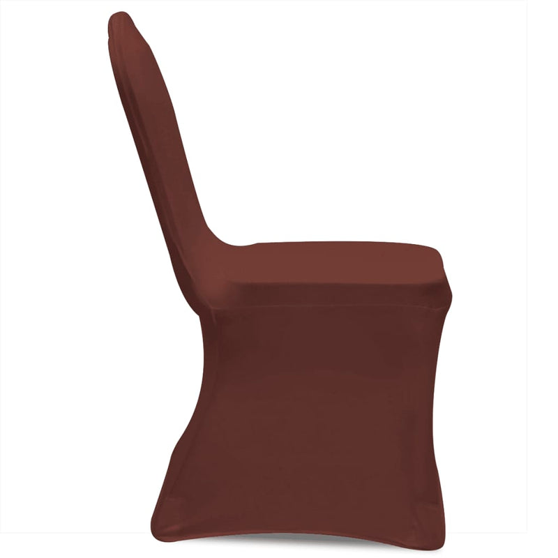 Load image into Gallery viewer, Vidaxl stoelhoes stretch 6 st bruin
