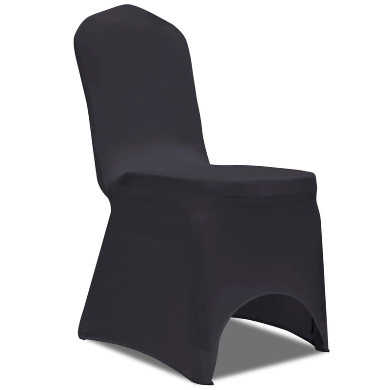 Load image into Gallery viewer, Vidaxl stoelhoes stretch antraciet 4 stuks
