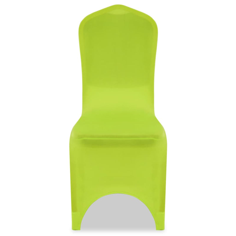 Load image into Gallery viewer, Vidaxl stoelhoes stretch 4 stuks groen
