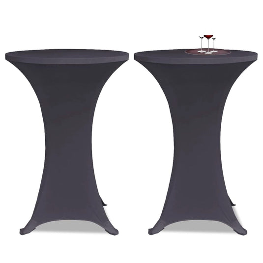 Vidaxl tafelhoes stretch 2 stuks 70 cm antraciet