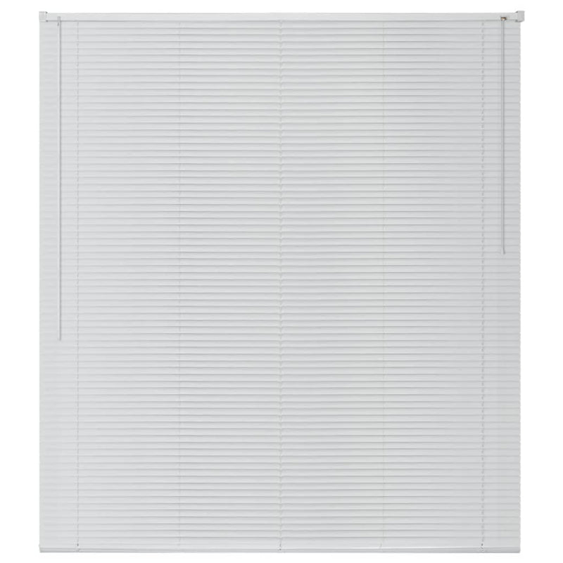 Load image into Gallery viewer, VidaXL Zonwering aluminium 140x160 cm wit
