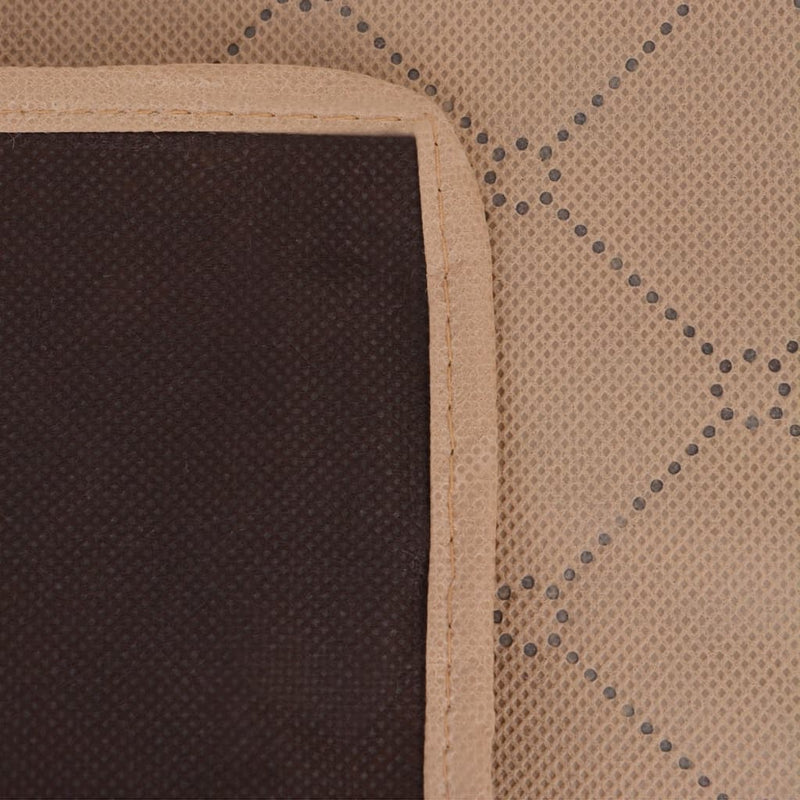 Load image into Gallery viewer, Vidaxl picknickkleed 100x150 cm beige en bruin
