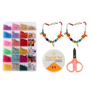 Luxe glaskralen set, 300gr.