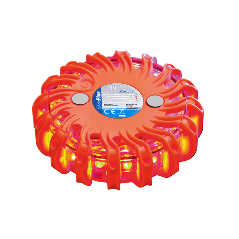 Load image into Gallery viewer, Proplus waarschuwingsschijf 16 led's oranje 540322

