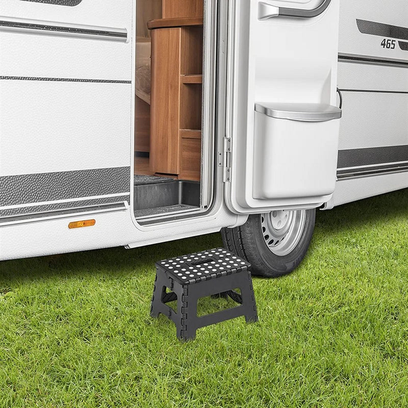 Load image into Gallery viewer, Proplus opvouwbaar opstapje met anti-slip 29x21.5x22 cm zwart
