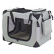 @pet @pet hondenreismand nylon 90x61x65 cm grijs 11074