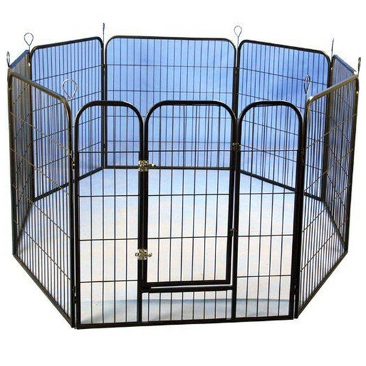 @pet puppyren modulair 79x81 cm zwart