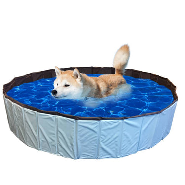 @pet hondenzwembad l 120x30 cm blauw