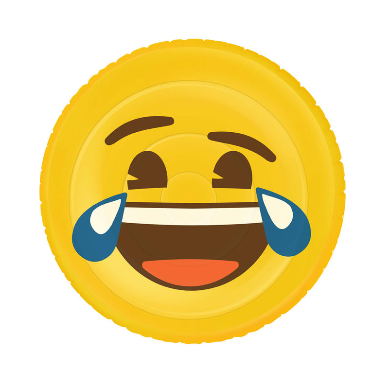 Load image into Gallery viewer, Basic opblaasbaar figuur emoji face lol 140cm
