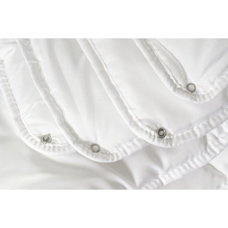 Load image into Gallery viewer, Ten cate luxury 4-seizoen dekbed 200x200 cm met drukknopen wit
