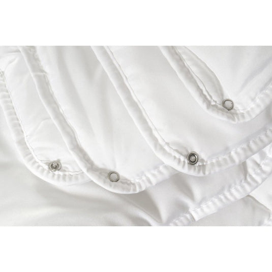 Ten cate luxury 4-seizoen dekbed 200x200 cm met drukknopen wit