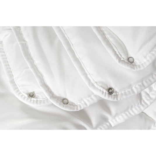 Ten cate luxury 4-seizoen dekbed 240x200 cm met drukknopen wit