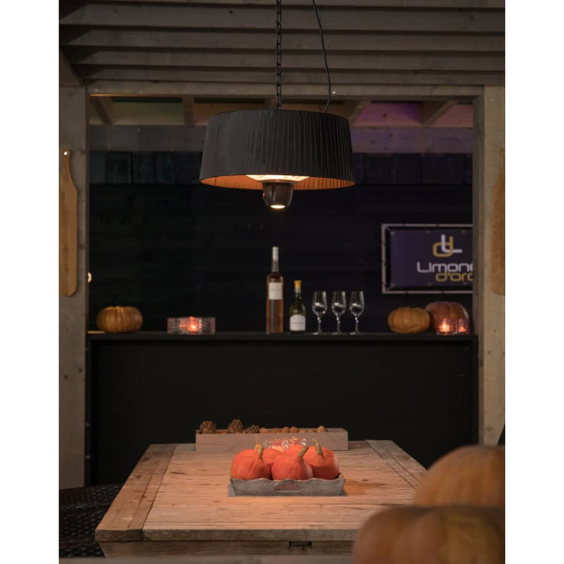 Load image into Gallery viewer, Sunred Sunred Terrasverwarmer Artix compact 1500 W halogeen zwart ARTIX C-HB
